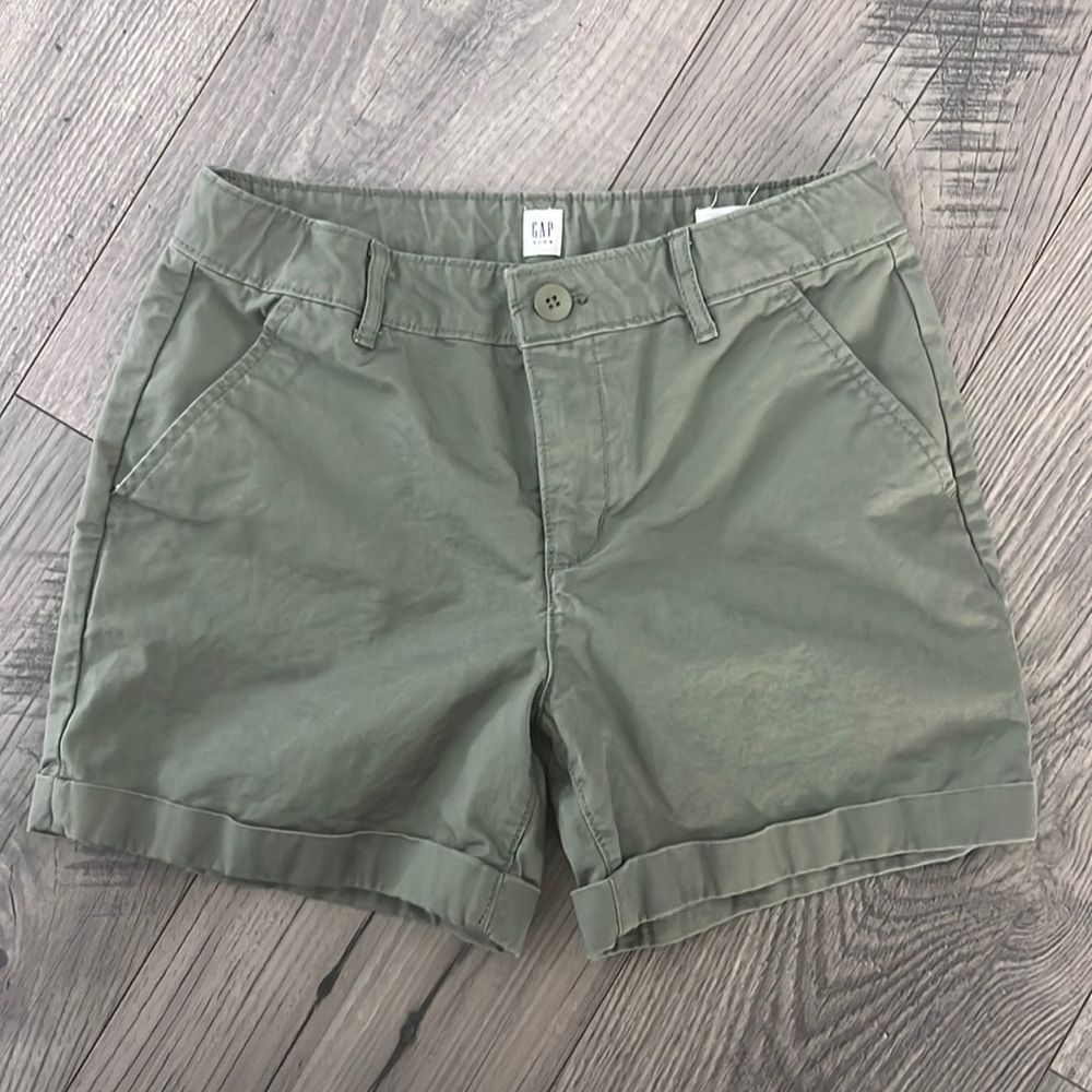 Green shorts